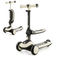 halley triciclo sin pedales 2 en 1 y patinete stone white