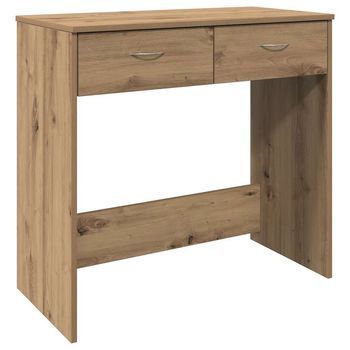 Mesa De Escritorio | Escritorio De Despacho | Escritorio De Madera De Ingeniería Roble Artisian 80x40x75 Cm