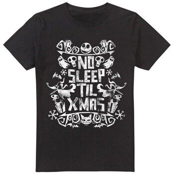 Nightmare Before Christmas Camiseta No Sleep Till Xmas para hombre