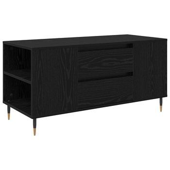 Mesa De Café Roble Negro 102 X 44,5 X 50 Cm Vidaxl