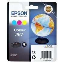 Epson 267 (C13T26704010) Cartucho original tricolor de capacidad estÃ¡ndar (200 pÃ¡ginas)