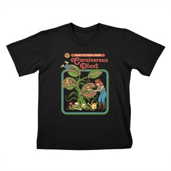Steven Rhodes Camiseta Carnivorous Plant para niño
