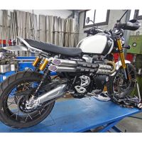 silenciador de escape triumph scrambler 1200 xc e4 mass mohave par