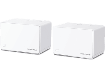 Sistema WiFi Mesh - Mercusys Halo H80X, 3000 Mbps, MU-MIMO, 6, Hasta 460m², 150 Dispositivos, Blanco