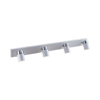 Foco de metal blanco