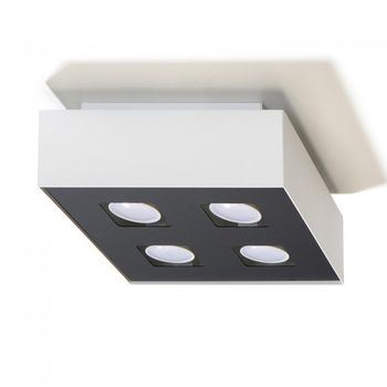 Plafón de techo mono ii (4 luces)