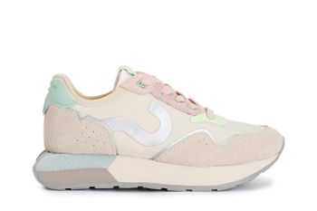 running en tela y ante. multi beige 36