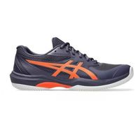 zapatillas asics game ff clay azul indigo naranja