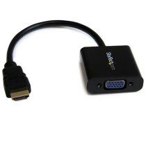 StarTech.com Adaptador Conversor de VÃdeo HDMI a VGA HD15 - Cable Convertidor - 1920x1200 - 1080p