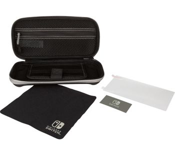 POWERA Nintendo Switch Lite Protection Case Kit - Black, Black