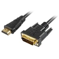 adaptador sharkoon hdmidvi-d 5 m negro