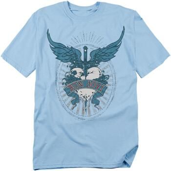 Bon Jovi Camiseta TV26902 para hombre