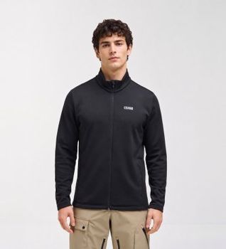 Colmar para hombre. 83000022-5WU Sudadera polar de esquí elástico negro (XXL), Casual, Poliéster