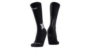 Calcetines x socks run perform warm negro gris claro