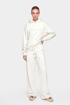 sudadera con capucha con logo off white l
