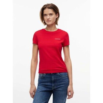 Tommy Jeans Tops y Camisetas Tjw Slim Ess Logo 1 para mujer