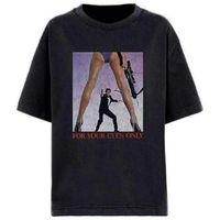 james bond camiseta manga larga for your eyes only para mujer
