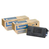 original multipack kyocera ecosys p3045dn printer toner cartridges 2 pack -1t02t90nl0