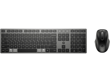 Pack Teclado + Ratón - HP 720, Bluetooth®, Cable de carga USB Type-C®, Hasta 2 meses batería teclado, 1 mes ratón, Negro
