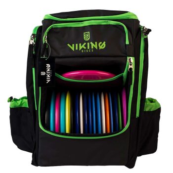 Mochila De Disc Golf - Tour Bag  - Negro/lima