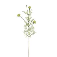 tallo de crisantemo ping pong artificial verde claro limon h78