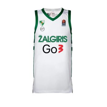 Camiseta Zalgiris Kaunas Euroliga Gsa Blanca