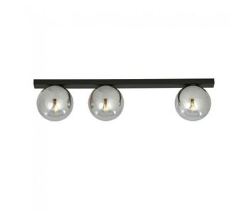 Plafón de techo enca grafito 3 luces marca wonderlamp