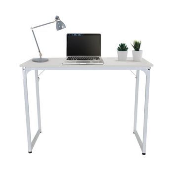 Escritorio 100.00 X 50.00 X 74.00 Mesa De Oficina Blanco