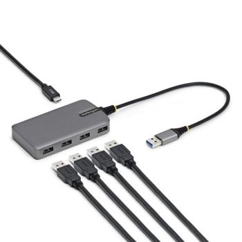 Hub StarTech 5 puertos 5 Gbps modelo 5G4AC-USB-A-HUB USB-A y USB-C Plug and Play