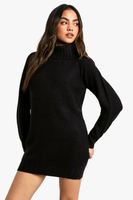 vestido jersey mini de canale ancho con escote bardot negro