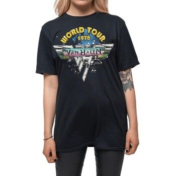 Van Halen Tops y Camisetas World Tour '78 para hombre