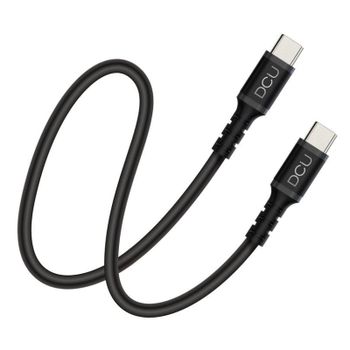 Cable USB DCU 30402085 USB-C a USB-C 2.0 1,5 m negro
