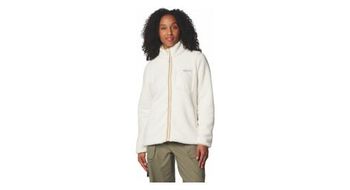Chaqueta polar columbia sherpa west bend ii para mujer blanco