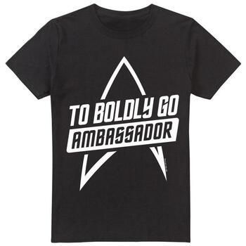 Star Trek Camiseta manga larga To Boldly Go para hombre
