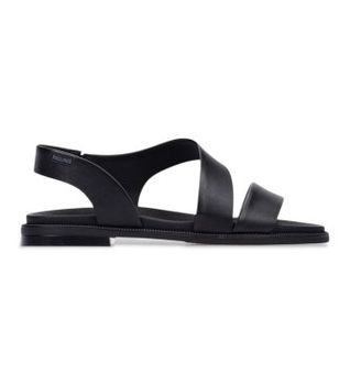 Pikolinos para mujer. W3E-0652 Sandalias de Piel Navia negro (38), Plano, 1 a 3cm, Ninguno, Casual