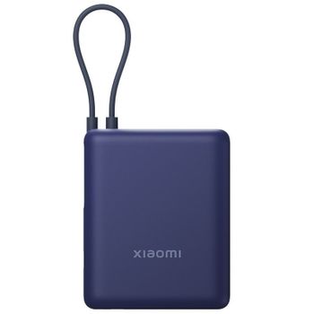 Power Bank Xiaomi 33W 10000mAh con Cable Integrado USB-C Azul
