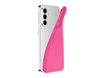 Funda móvil - CellularLine Chroma, Para Samsung Galaxy A57, Flexible, Rosa