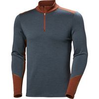 helly hansen camiseta manga larga lifa merino midweight 12 zip para hombre