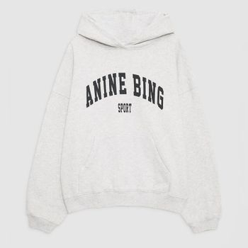Anine Bing Harvey Cotton Jersey Sweatshirt - L