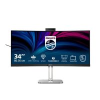 monitor philips 34b2u6603ch 34 ultrawide qhd 120hz va curvo thunderbolt 4 hdr400 webcam 4ms