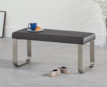 Atlanta Small Grey Bench