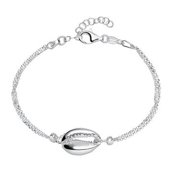 Pulsera concha plata 925