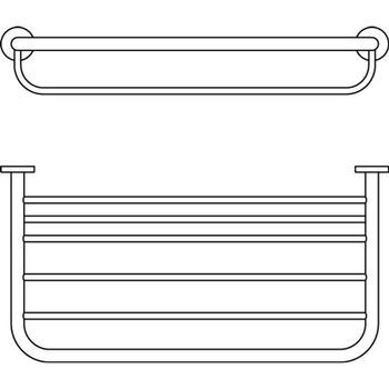 Toallero Ideal Standard Iom 570 Mm, Cromado, A9106aa