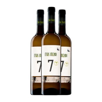 Itsasmendi Vino Blanco Txakoli Nº 7 Bizkaiko 75 Cl 14.5% Vol. (pack De 3 Unidades)