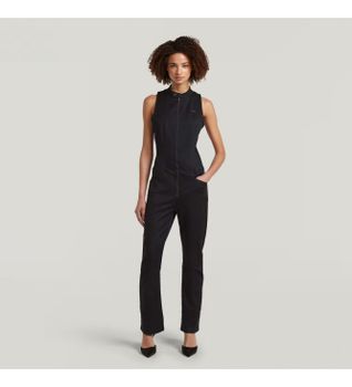G-Star para mujer. D28416-C105-6484 Mono Lynn negro (30/32), Casual, Sin mangas / Tirantes, Algodón Orgánico, Sostenible