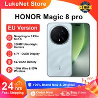 honor magic 8 pro 5g version eu telefono inteligente snapdragon 8 elite gen 5 200mp aimage 6270mah 100w 671 oled nfc esim honor