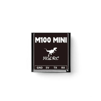 Módulo GPS HGLRC M100 MINI con chip M10 y antena cerámica incorporada para drones de carreras FPV de largo alcance de 2-