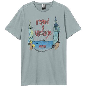 Amplified Clothing Camiseta manga larga I Send A Message para mujer