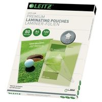 leitz ilam bolsa para plastificar a4 brillante 2x80 micras 100 unidades
