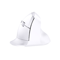 raton netway recargable 24 bt vertical blanco